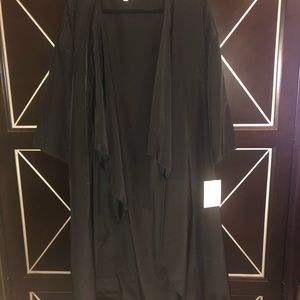 LuLaRoe Shirley Kimono - XL Black